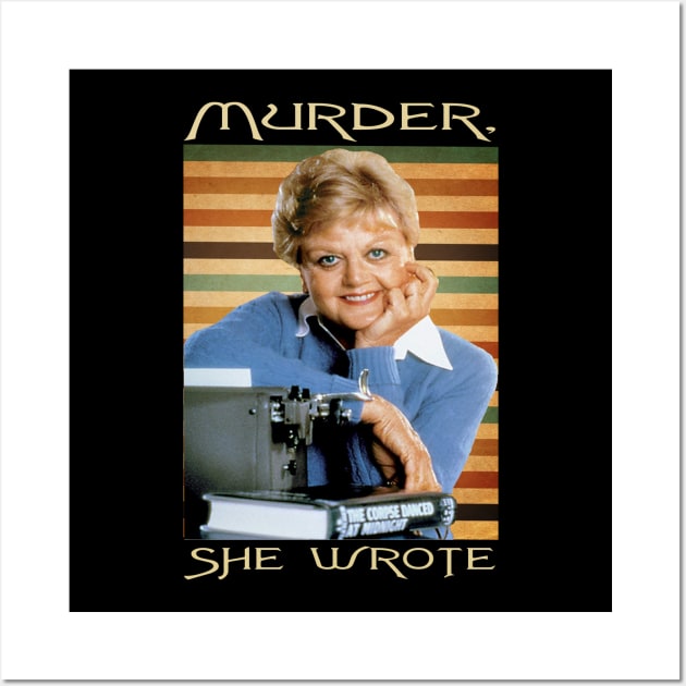 Vintage murder she wrote Wall Art by OFFblack